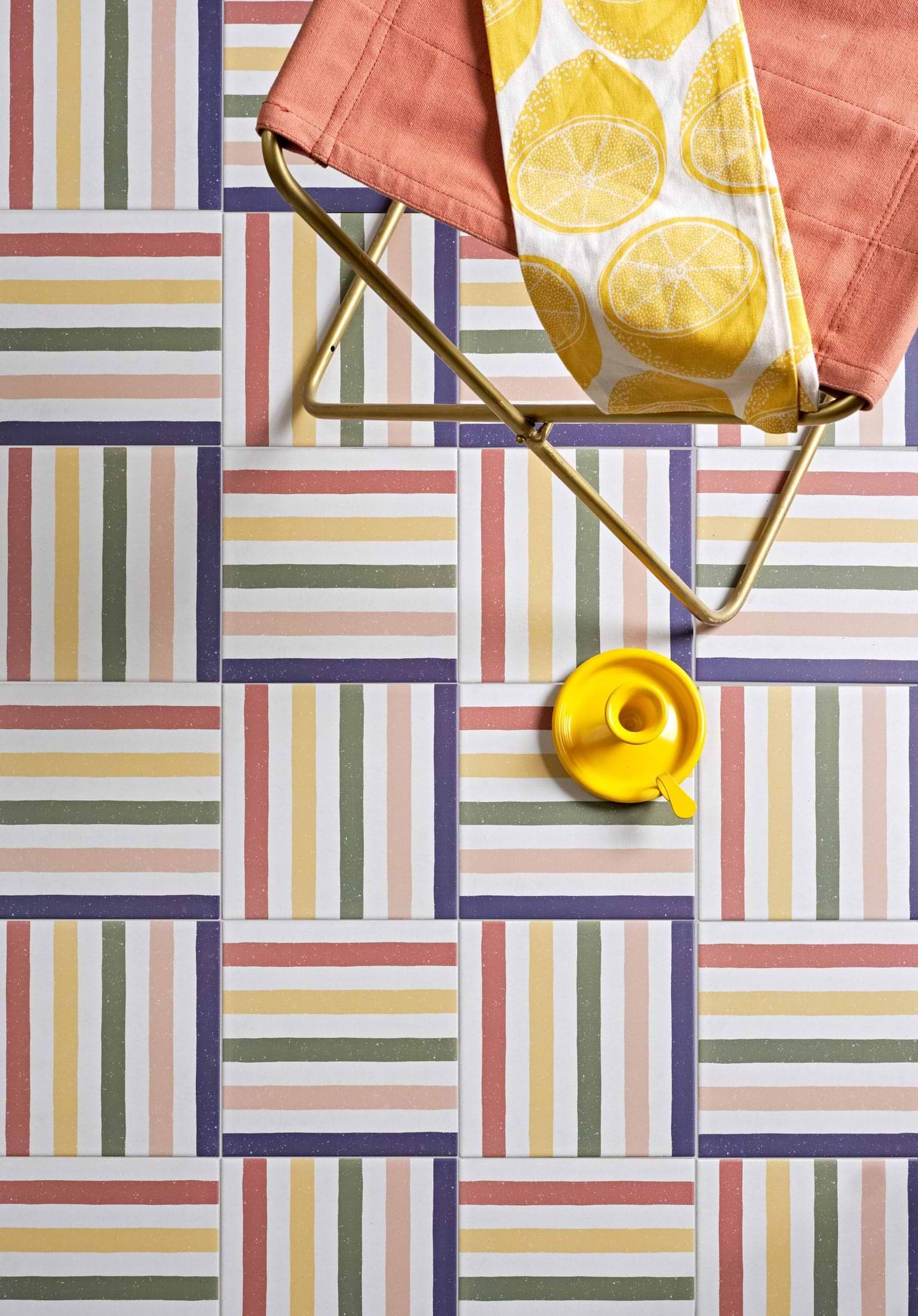 Deck Chair Porcelain Rainbow