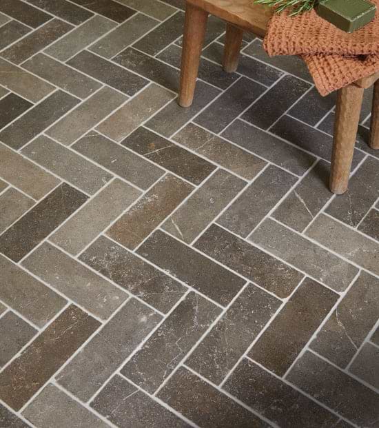 Corfe Limestone Brick Tumbled Finish Tiles - Hyperion Tiles Ltd