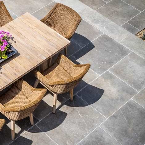 Corfe Limestone Tumbled & Etched Finish Tiles - Hyperion Tiles Ltd