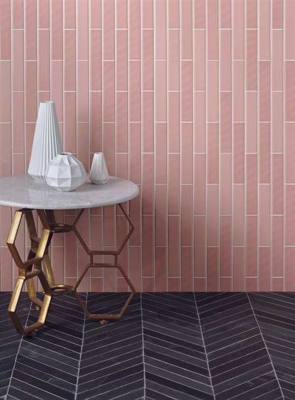 Dolly Ceramic Rosa Tiles - Hyperion Tiles Ltd