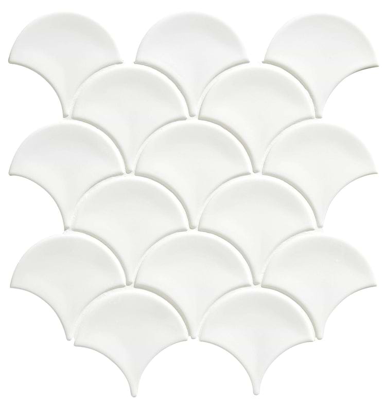 Gelato Porcelain Milk White Tiles - Hyperion Tiles Ltd