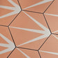 Lily Pad Porcelain Plaster Tiles - Hyperion Tiles Ltd
