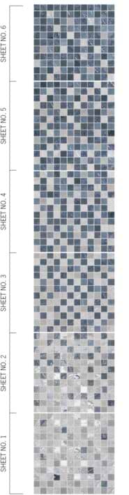 Minoli Four Seasons Cascade C Mosaic - Hyperion Tiles Ltd