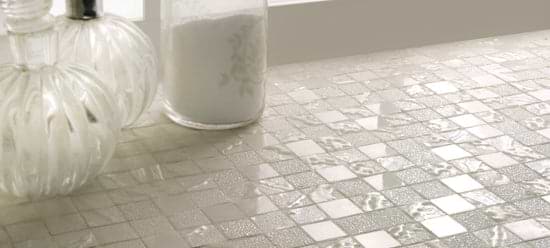 Minoli Four Seasons Snow Mosaic - Hyperion Tiles Ltd