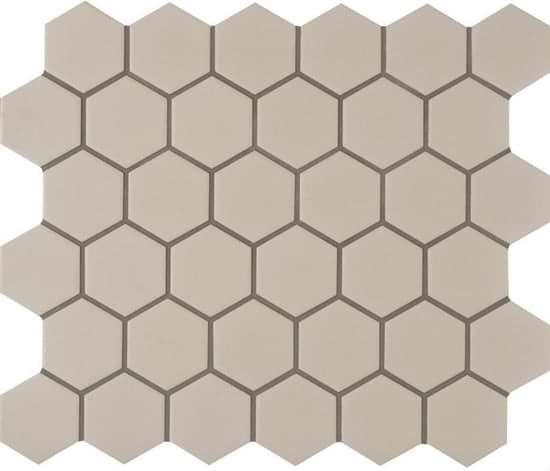 Porcelain Hexagon White - Hyperion Tiles Ltd