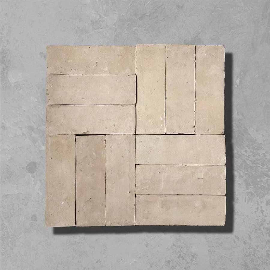 Raw Rectangle Zellige Tile - Hyperion Tiles Ltd