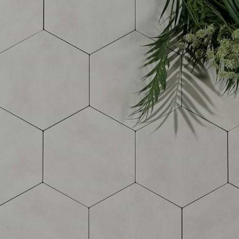 Woodland Glade Porcelain Shadow White Field Tile - Hyperion Tiles Ltd