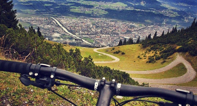 Austrian Alps by bike