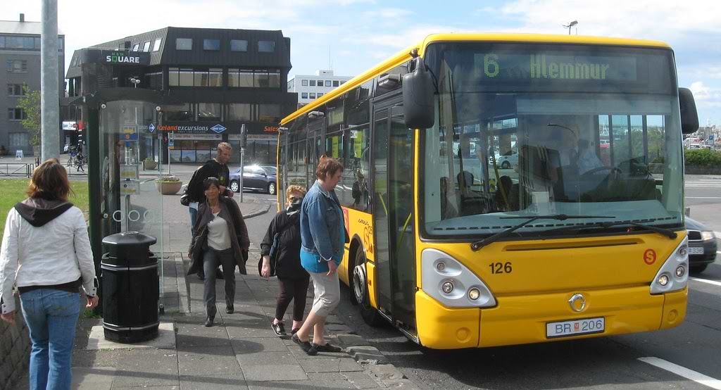 Iceland bus system