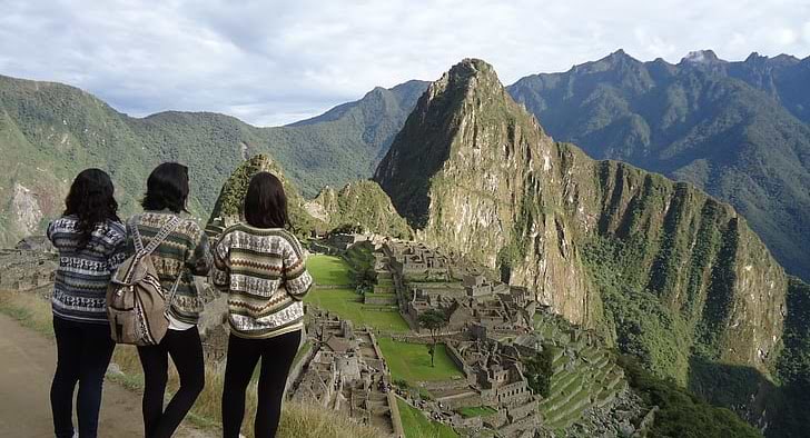 Machu Picchu backdrop