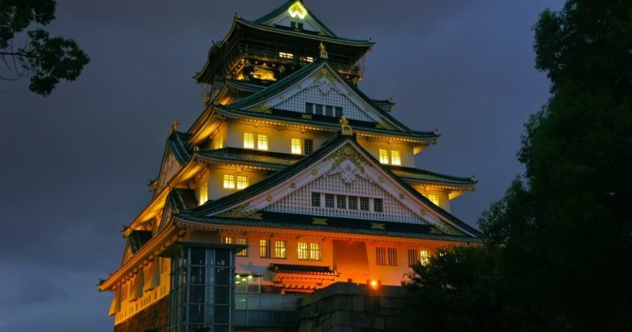 Osaka Castle japan