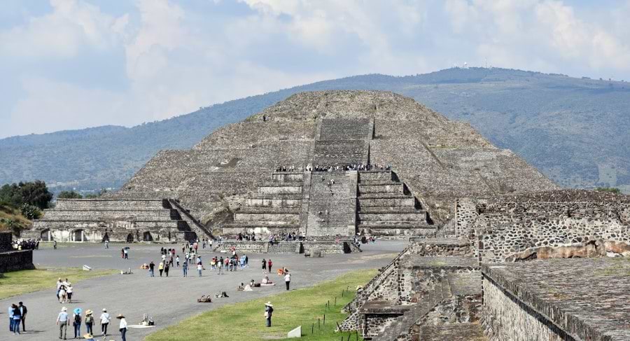 ancient ruins of Teotihuacan, mexico