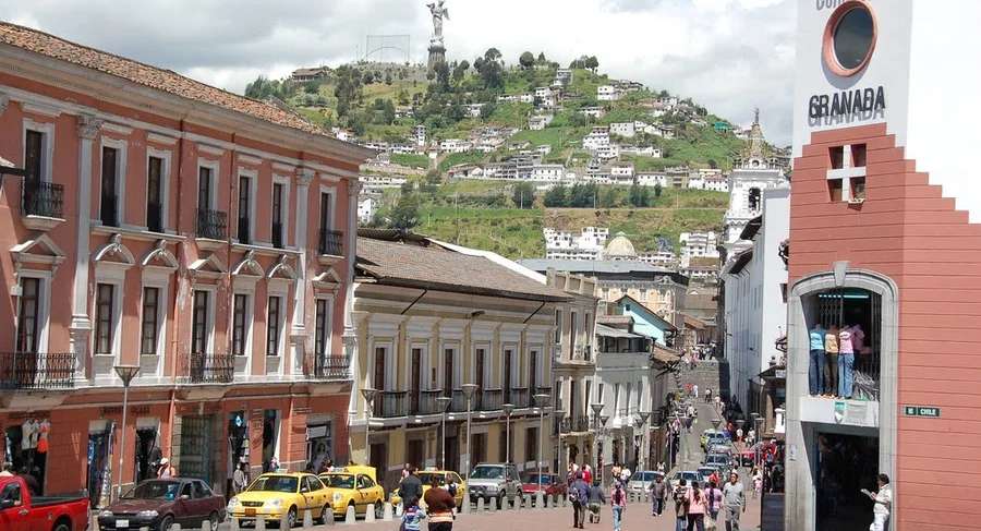 Quito street view - Ecuador
