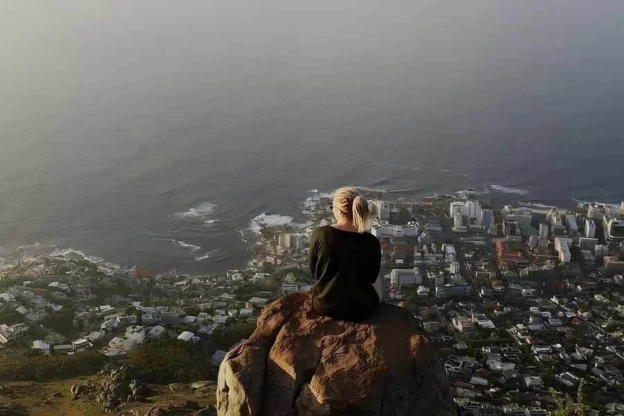 overlooking cape town - south africa