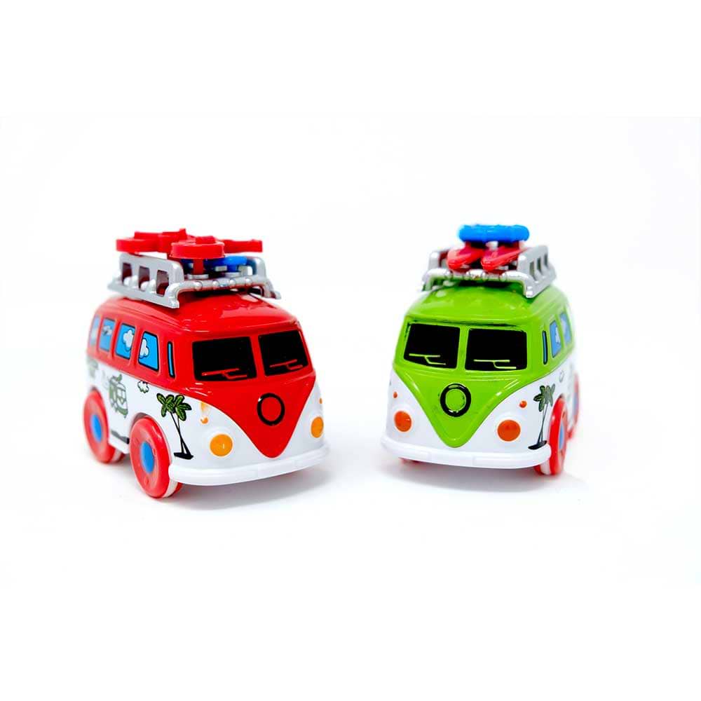 צעצוע לילדים זוג אוטובוסים ממתכת Pit Toys