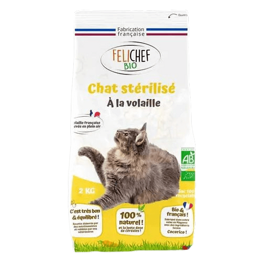 Dry Pet Food Sterilized Cat Organic
