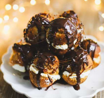 Profiteroles vegan