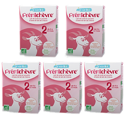 Pack x5 Goat Milk Age 2 Organic
