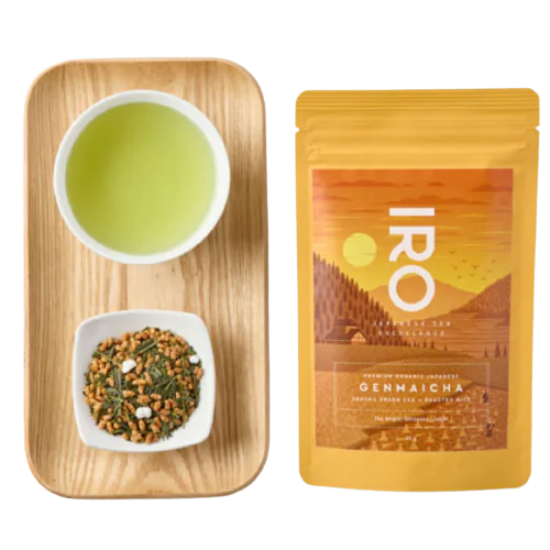 Green Tea Genmaicha  Japanese Premium Organic