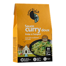 Ready-to-use mild curry sauce Organic