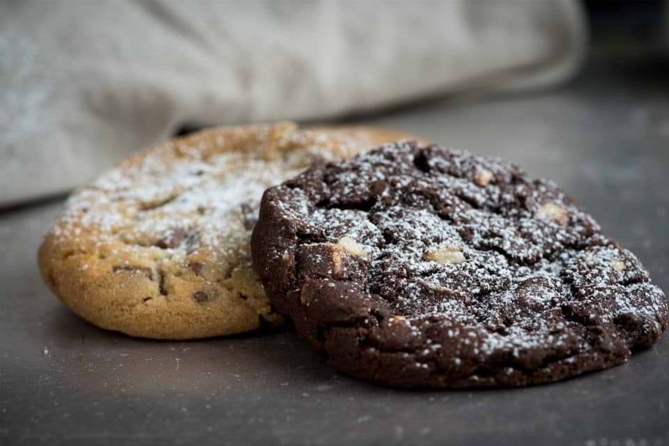 Cookies vegan au coeur de chocolat 