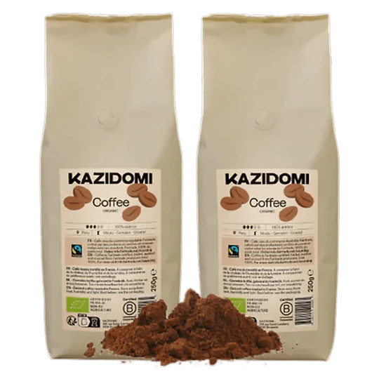 Pack x2 Balanced Ground Coffee Fairtrade 250g