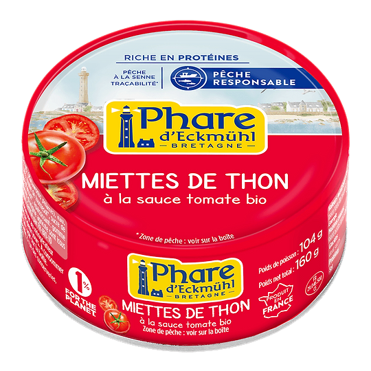 Miettes Thon Listao Sauce Tomate