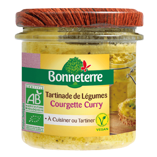 Tartinade Courgette Curry