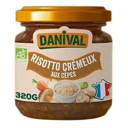 Creamy Risotto with Porcini Organic