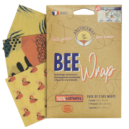 Pack Bee Wraps S-M-L Tropical