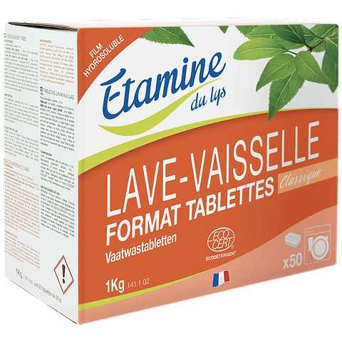 Rainett Tablettes Lave-vaisselle Tout En 1 Bicarbonate X30