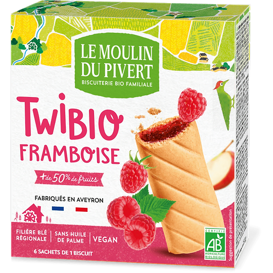 Twibio Fourré Framboise