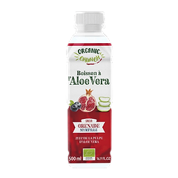 Aloe Vera Drink Pomegranate Blueberry Organic