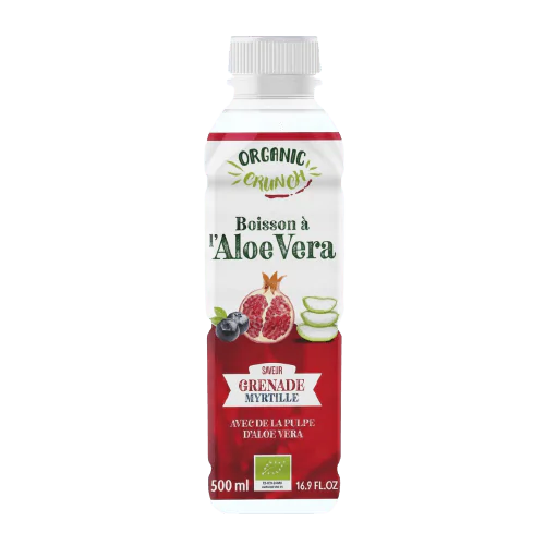 Aloe Vera Drink Pomegranate Blueberry Organic