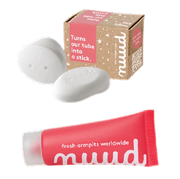 Pink Vegan Deodorant and Stick Applicator Pack