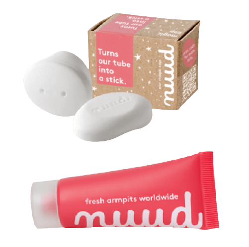 Pink Vegan Deodorant and Stick Applicator Pack