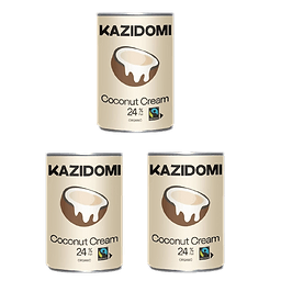 Pack X3 Crème Coco 24% MG Fairtrade Bio 400ml