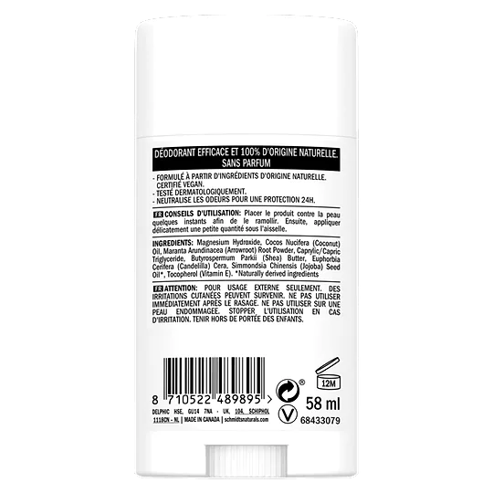 Deodorant Stick Signature Charcoal Magnesium Organic
