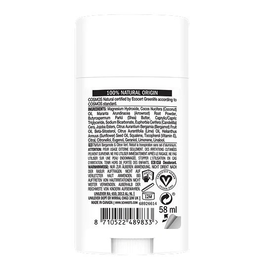 Deodorant stick Rose Vanilla Organic
