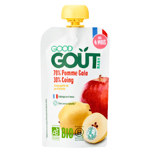 Gourde Pomme Coing dès 6 mois