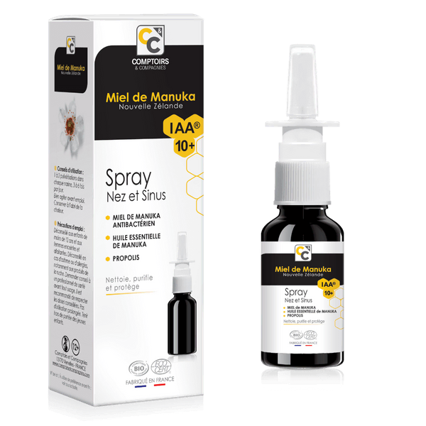 Spray nez et sinus au miel de Manuka IAA15+