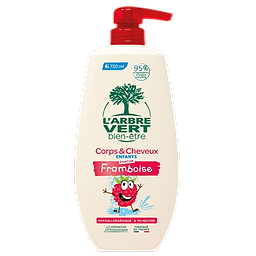 Shampoing douche Enfant Framboise