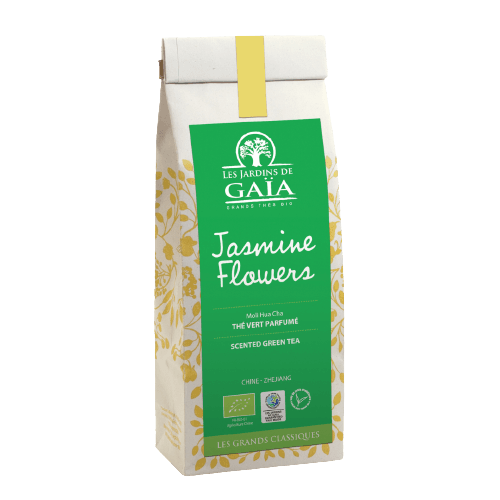 Green Tea Jasmine Flowers Organic