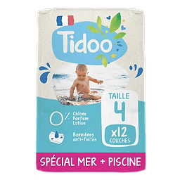 12 Bath Diapers T4 9 to 15kg