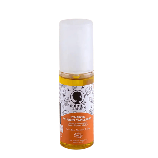 Synergie Huiles Cheveux 100% naturelle