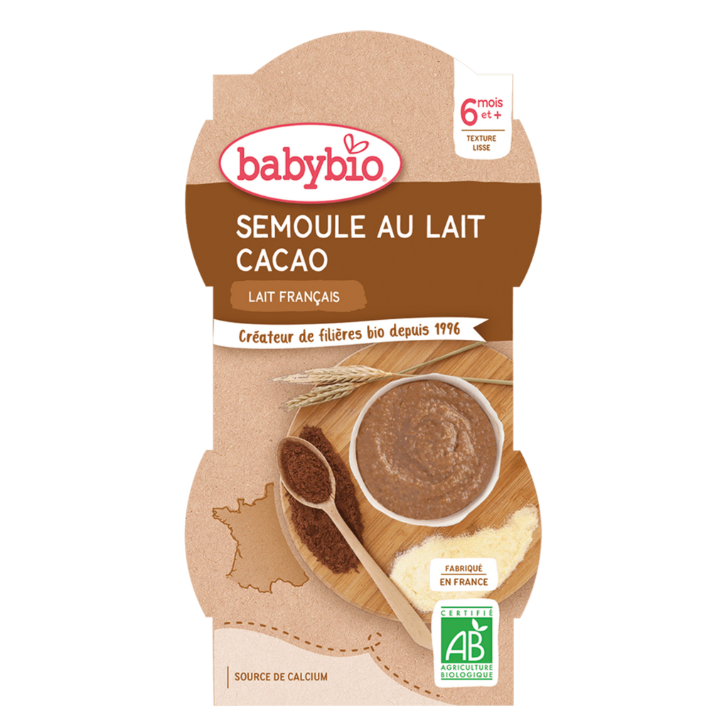 Semolina Milk Cocoa From 6 Months