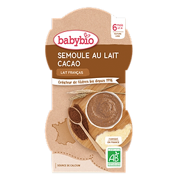 Semoule lait Cacao dès 6 mois