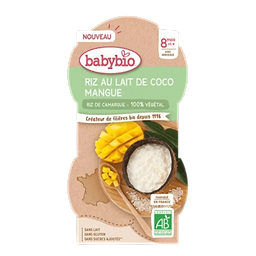 Riz Lait  Coco Mangue dès 8 mois