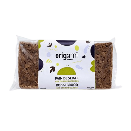 Rye Bread With Germinated Seeds Organic