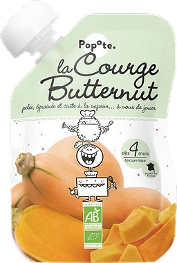 Food Pouch Butternut Organic